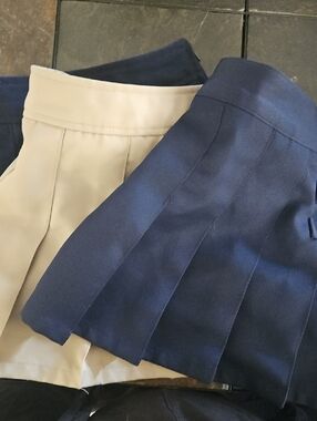 Classic Kids' Cotton Shorts - Navy & Khaki